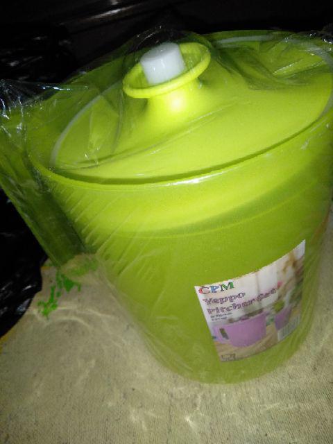 Cpm Lula Storage Hijau Lemon Set Of 4 Pcs / Kotak Makan Plastik/ Toples Beranak/ Toples Plastik