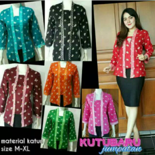 KUTU BARU JUMPUTAN MURAH ATASAN KEBAYA JUMPUTAN ATASAN BATIK MURAH BATIK KUTU BARU MURAH