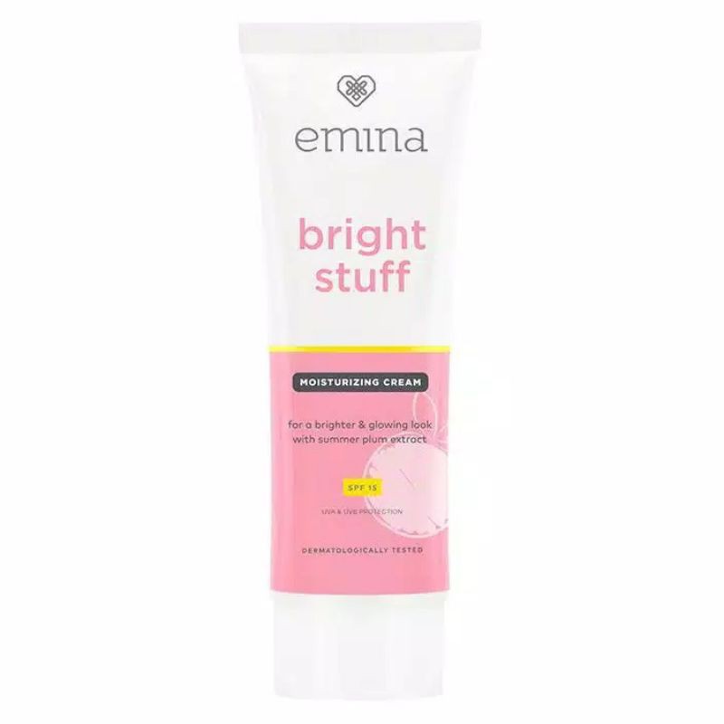 Emina Bright stuff Moisturizing Cream 20ml ~ Original Berkualitas