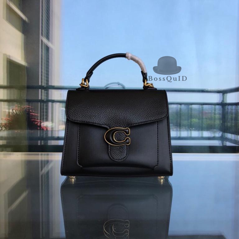 Coach Tabby Top Handle 20 Full Black
