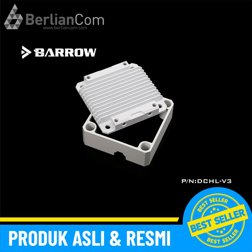 BARROW DCHL-V3 Aluminum Heatsink Top Kit For DDC Pump White