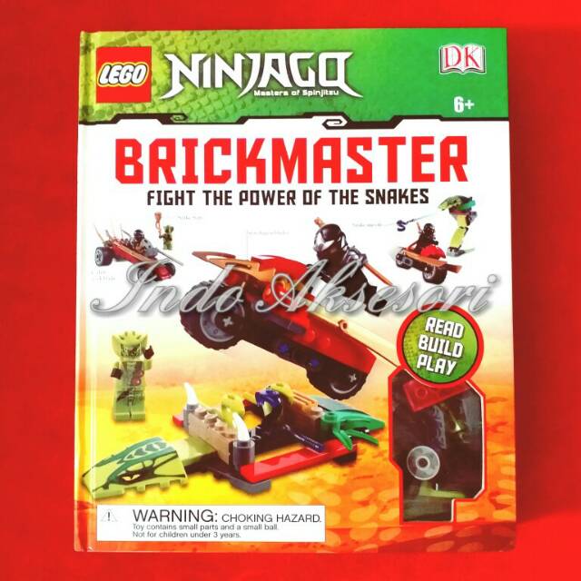Lego Ninjago Brickmaster Buku Impor Anak