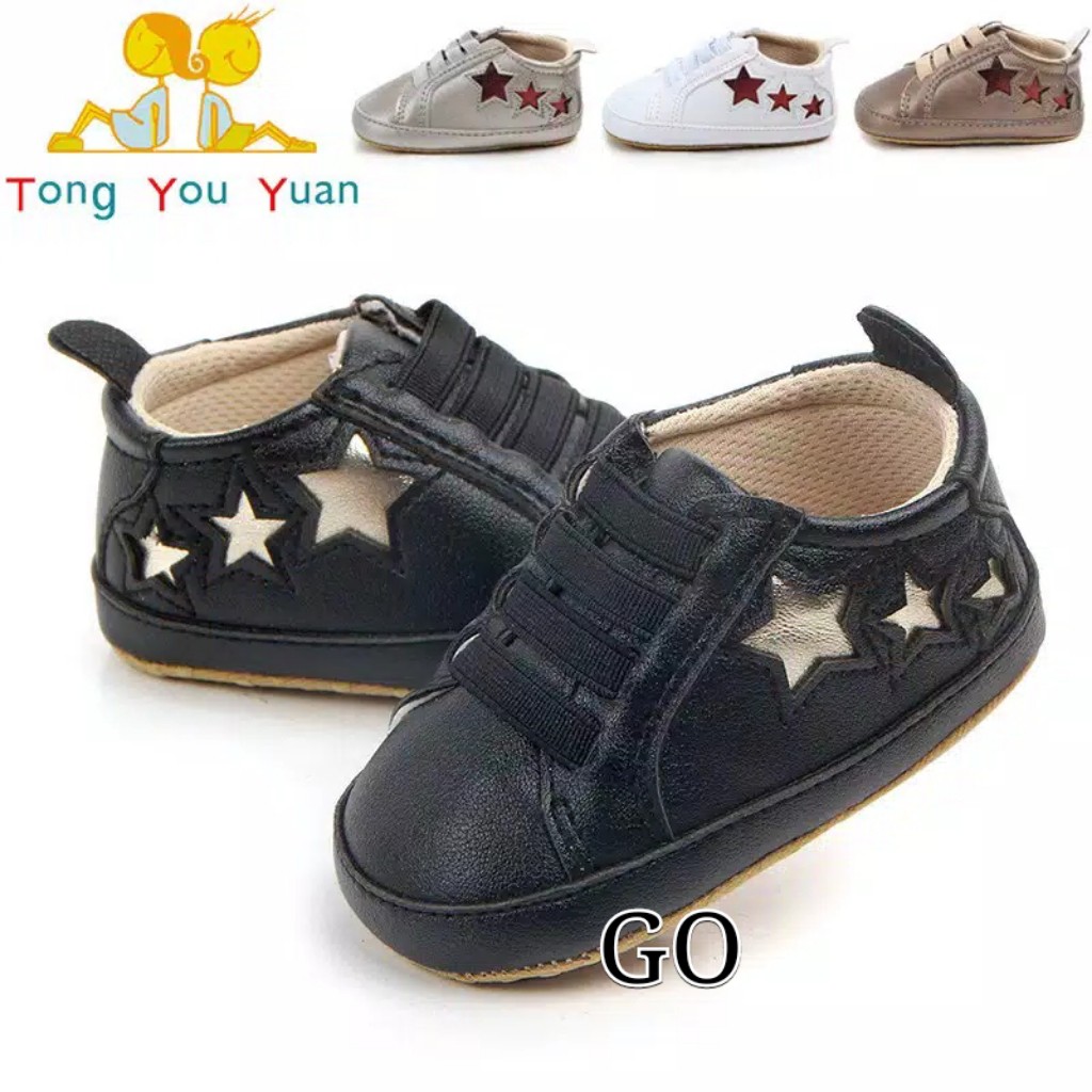 gos 2004 STAR OBEY Sepatu Anak Laki Sepatu Bayi Prewalker Shoes 0-18 bulan Import