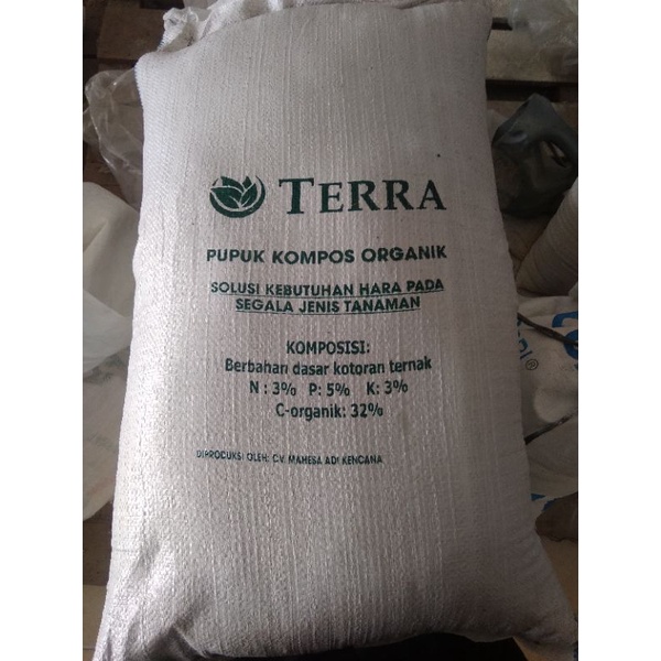 Pupuk kompos ORGANIK TERRA karungan