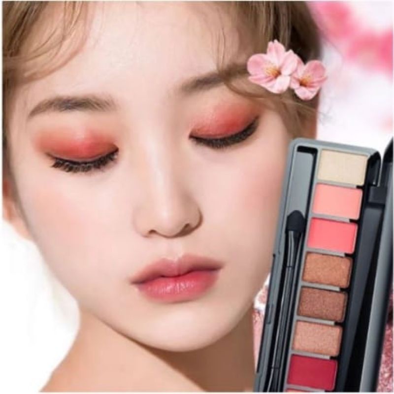 Medan Termurah pallet makeup 10 warna tahan lama fashion matte Eyeshadow Lameila