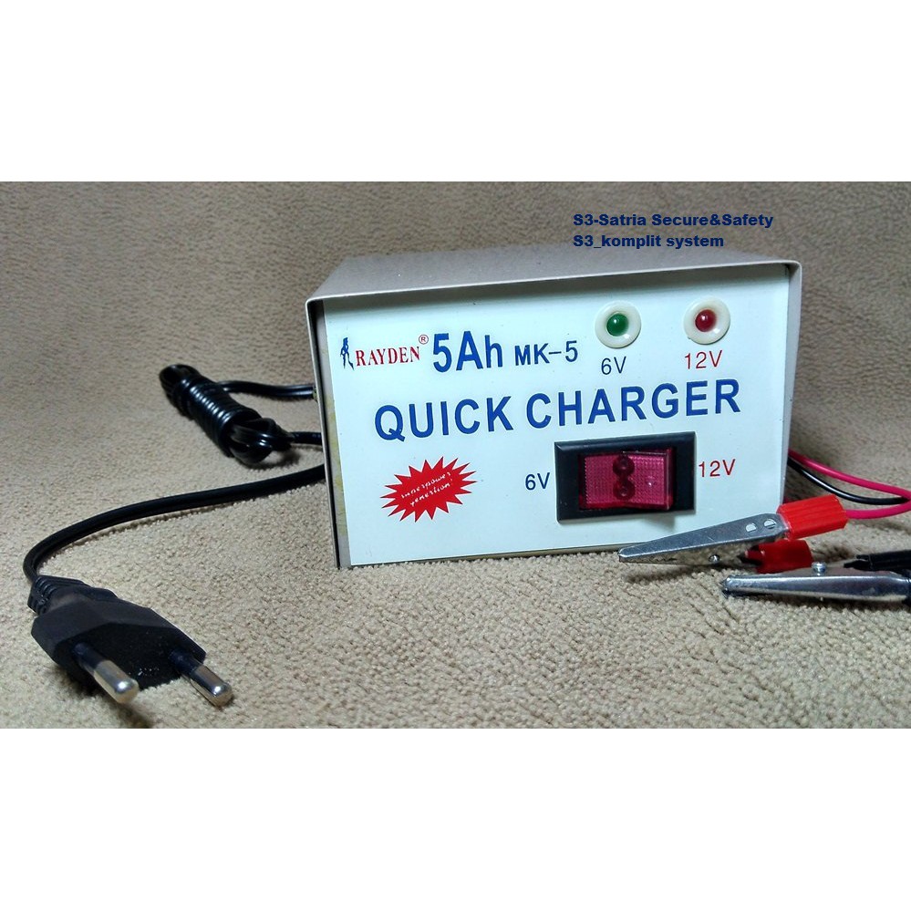 Charger AKI MOBIL ANAK / CAS MOBIL AKI ANAK / CAS AKI 6V 12V
