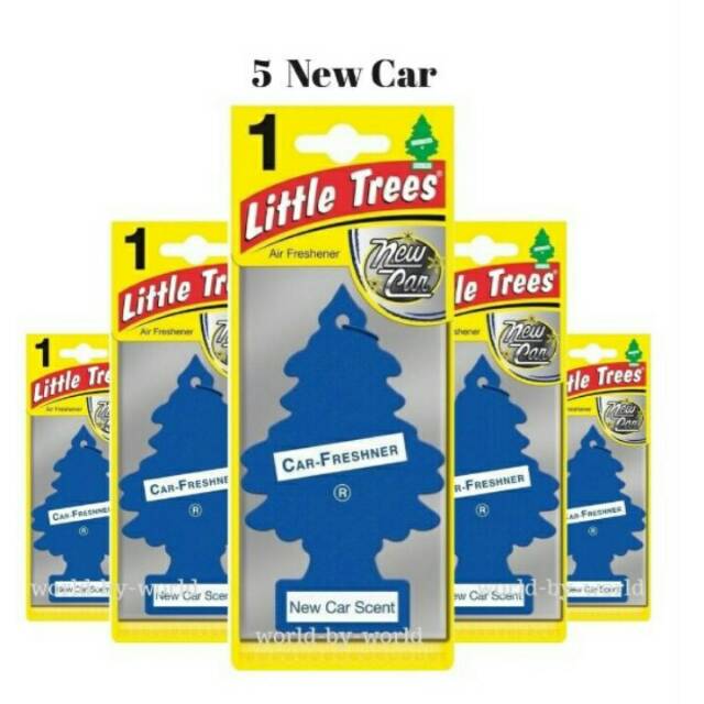 New Car Scent Little Trees Parfum Mobil Gantung Car Freshner Pewangi Pengharum Ruangan Interior