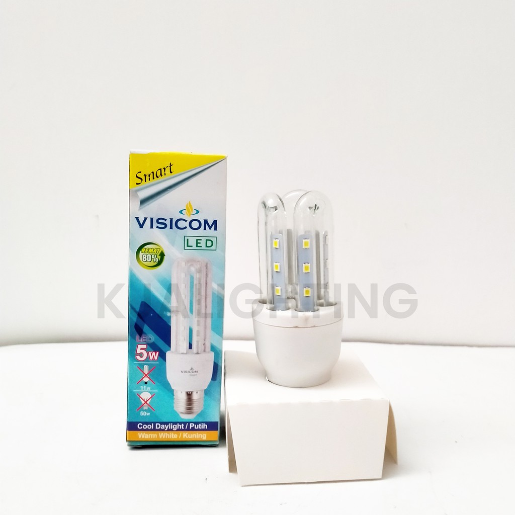 LAMPU VISICOM LED JAGUNG 5W 5 WATT PUTIH E27