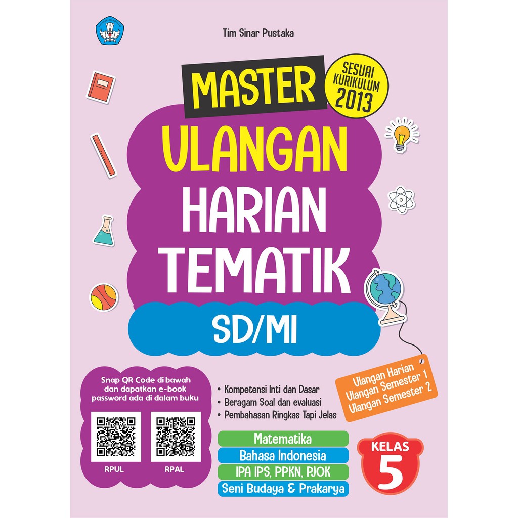 Kelas 5 Sd Mi Master Ulangan Harian Tematik Shopee Indonesia