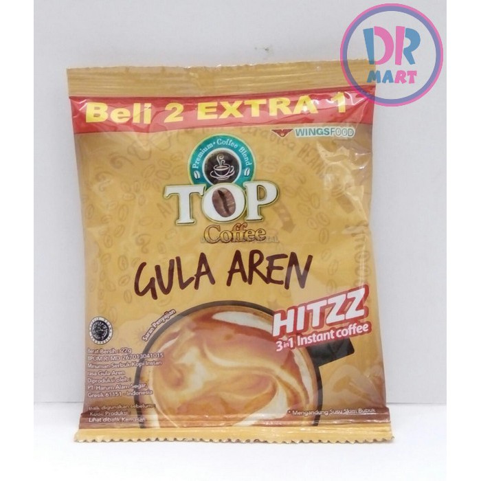 

Top Coffee Gula Aren 22gr
