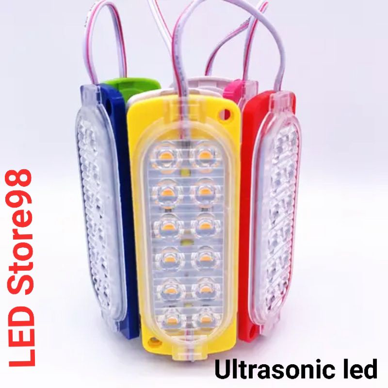 LAMPU LED 12 MATA ULTRASONIC