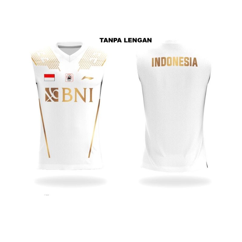 Jersey Badminton Custom - Jersey Fullprinting Dryfit Benzema - Bni THOMAS UBER CUP 2021