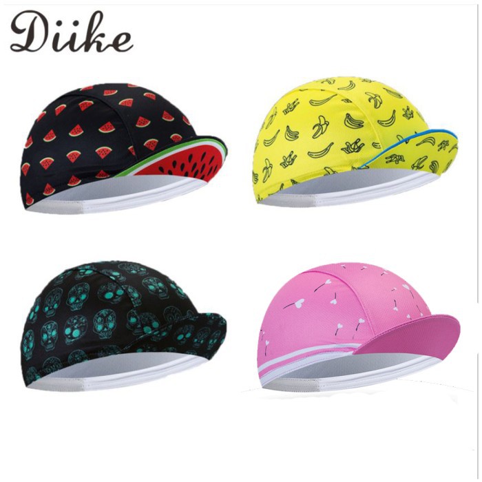 Cycling Cap Topi Sepeda Motif Lucu Bahan Premium Cotton