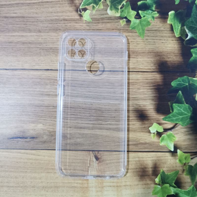 CASE OPPO A15 / A15S CLEAR HD TEBAL 2.0MM BENING SOFTCASE