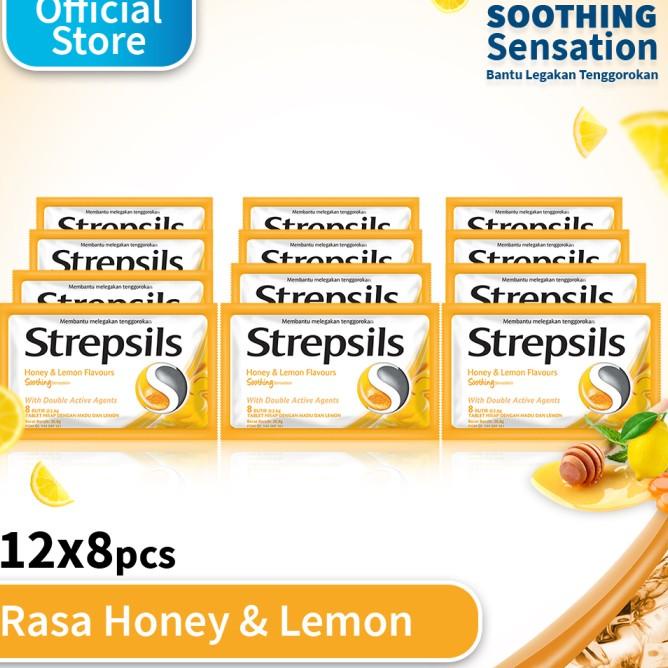 

Strepsils Soothing 12X8