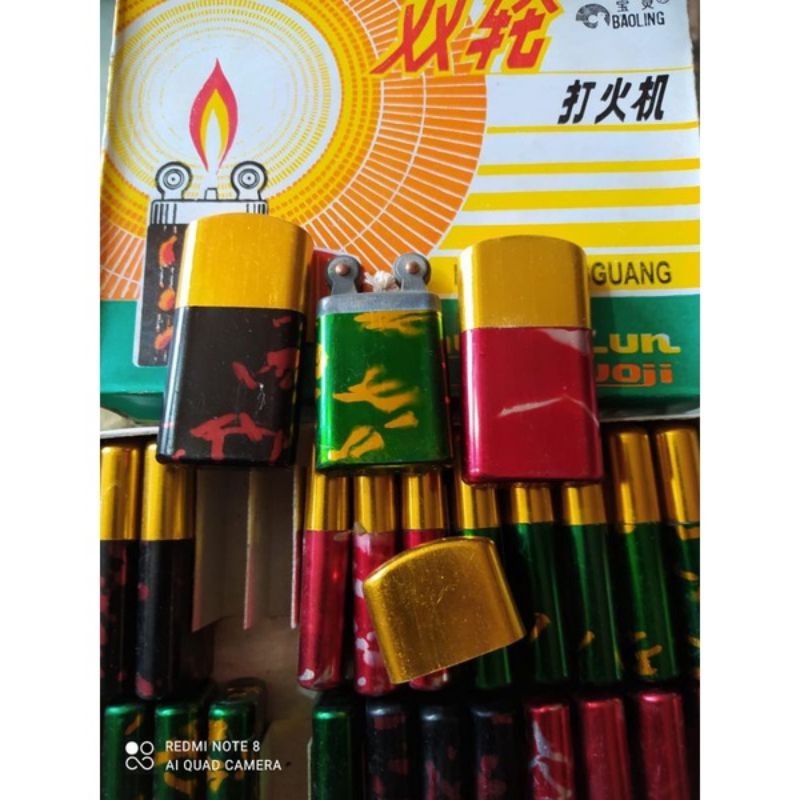 1 Box Isi 24pcs Korek Api Sumbu Jadul, lawas, Kuno, Unik, Antik