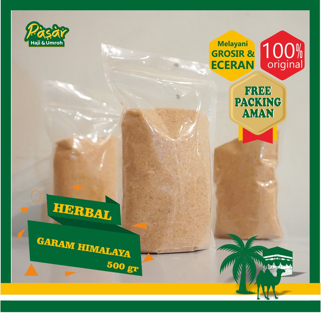

Garam Himalayan Himalaya Himsalt Pink Himalayan Salt Original untuk JSR Jurus Sehat Rosulullah 500gr