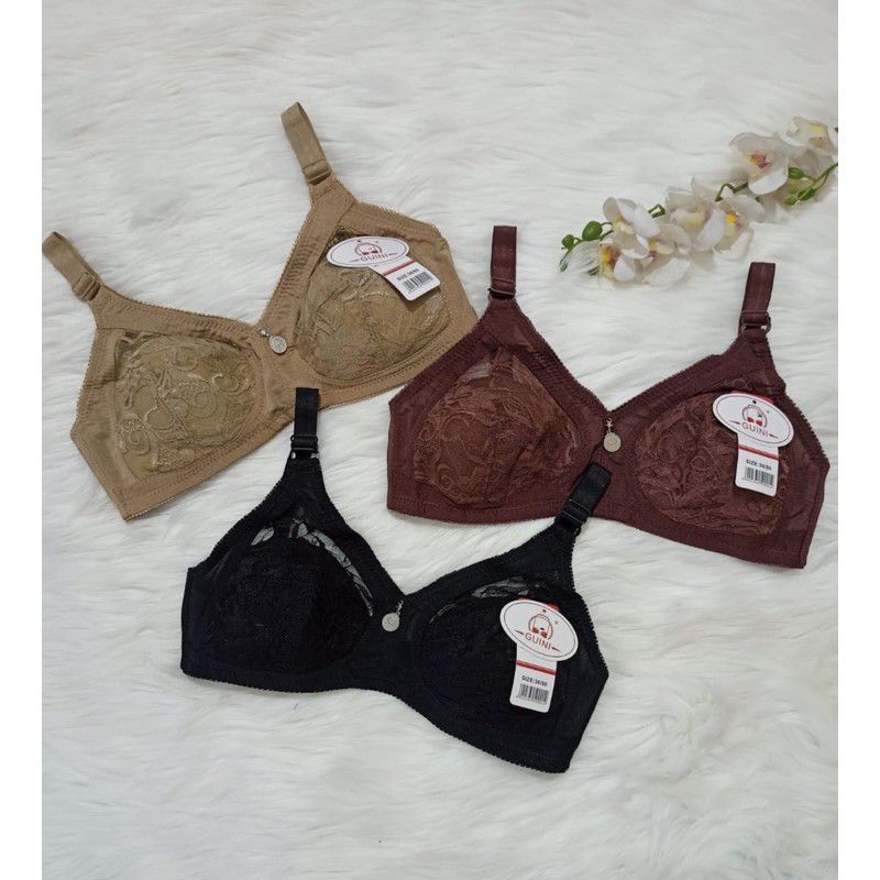 BH JUMBO BRA PQLING BAGUS TANPA BUSA DAN KAWAT SUPER KECE 36 38 40 42 44 46