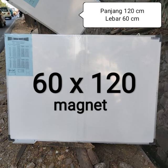 

Macam-macam Whitebord besar 60x120 Papan tulis 60 x 120 cm