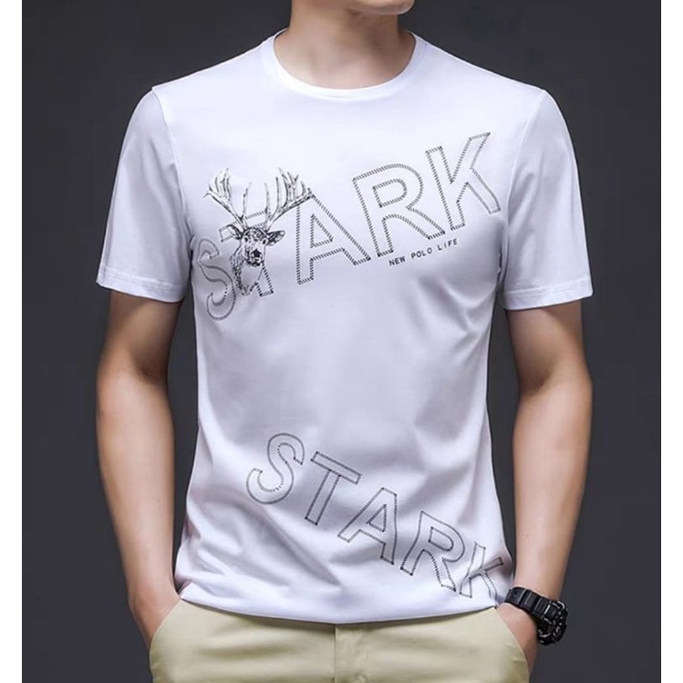 Baju Oblong hitam putih sablon,baju kaos oblong pria,kaos oblong pria