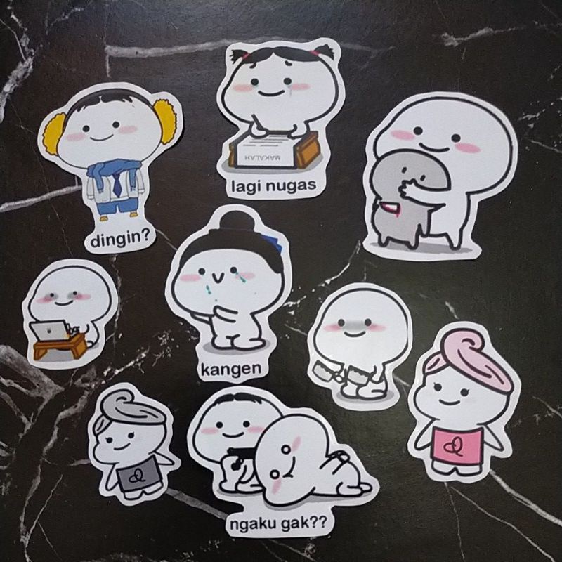 

Sticker Aesthetic Pentol 1