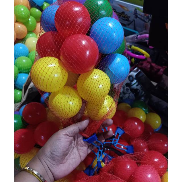 Mainan bola mandi bola isi 25