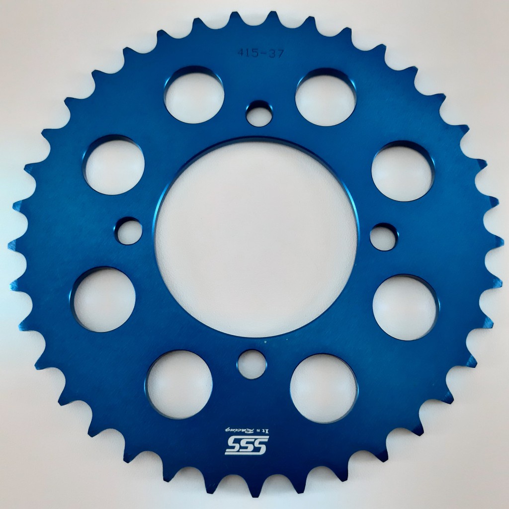 Gear Belakang SSS 415 RXZ/RX King/Jup Z/Vega/F1ZR/Jup MX [Almu/Biru]