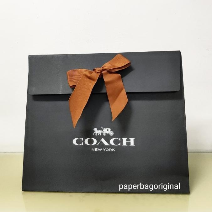 

COACH PAPERBAG GIFT BAG AUTHENTIC PAPER BAG ORIGINAL RTGRT14554I