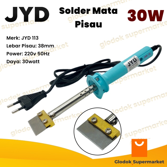 Solder Mata Pisau Lebar 38mm JYD 113 30 Watt