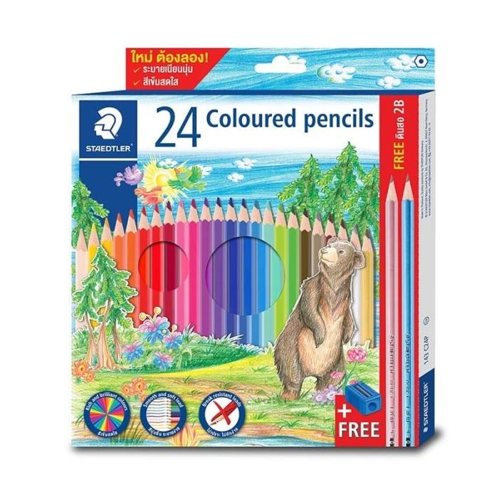 

Staedtler Pensil Warna Permanent - 24 warna