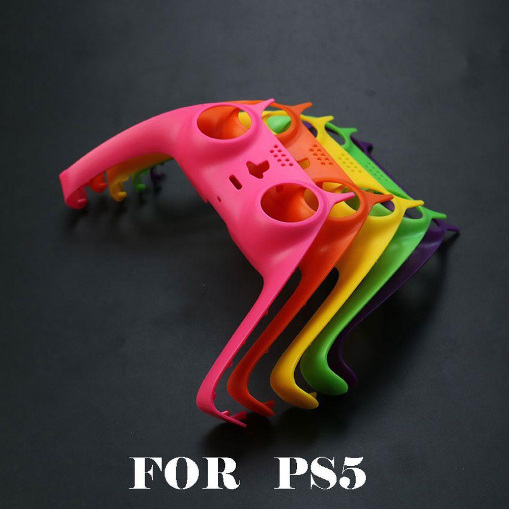 Agustina Untuk PS5 Handle Strip Hias Untuk PS5 9warna Controller Joystick Game Controller Case Housing Shell Dekorasi Cover