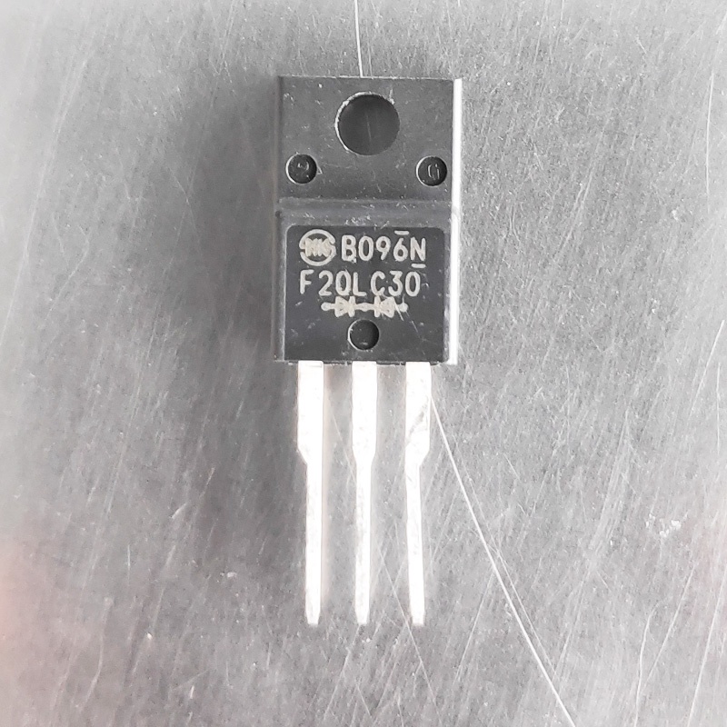 DIODA F20LC30 F 20LC30 TO-220F 300V 20A SUPER FAST RECOVERY RECTIFIER DUAL SF20LC30
