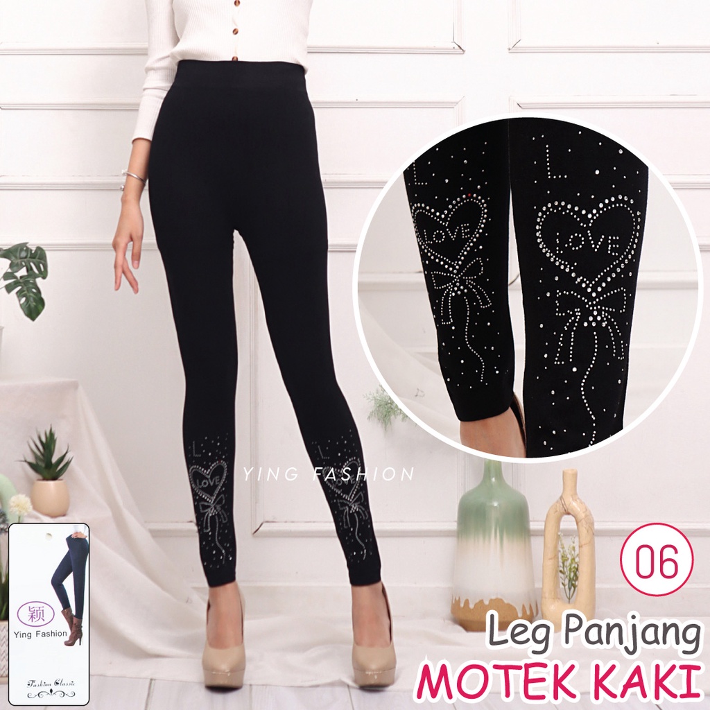 Legging MOTEK KAKI MK09-06 / LEGGING FASHION WANITA / LEGGING MOTEK PJ / LEGGING IMPORT / LEGGING YING FASHION