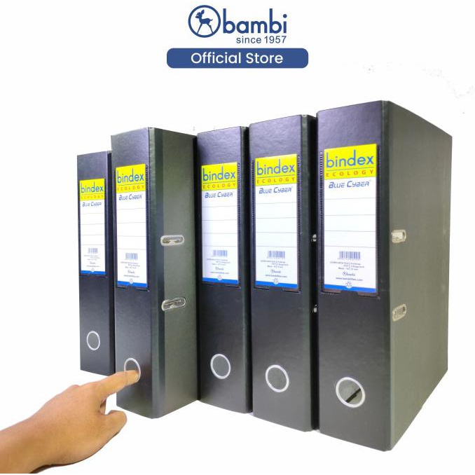 

Bindex Ecology 717 SP Ordner PAKET HEMAT - isi 6 pcs - Black Ordner