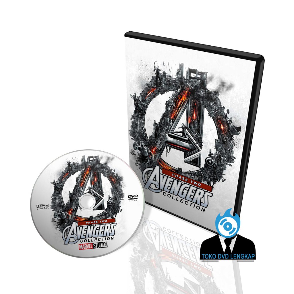 Koleksi Film Avengers 1-4 For DVD