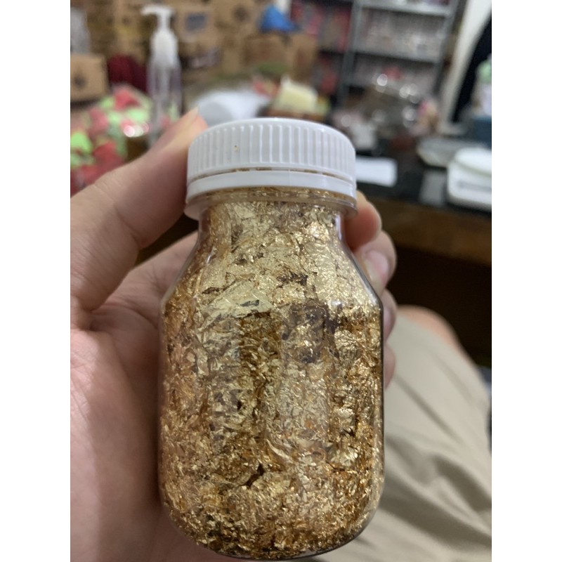 

edible foil gold / silver 10gr