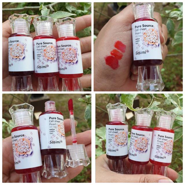 [ ECER ] SASIMI PURE SOURCE WATERCANDY &amp; LIPTINT