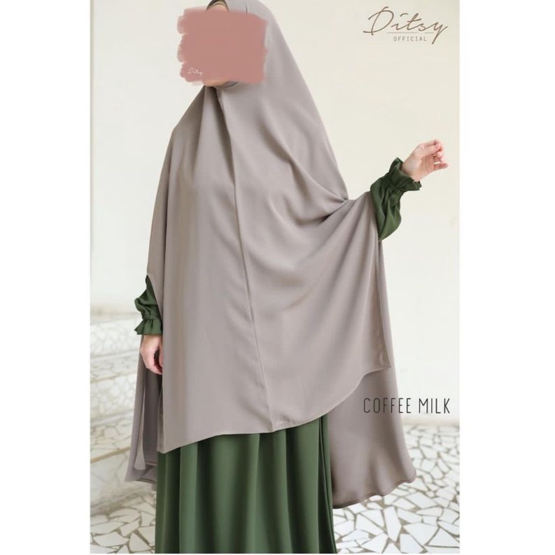 Ditsy Marwa Series Coffe Milk