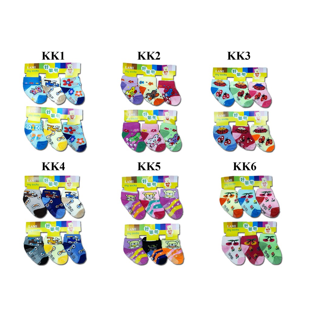 KAOS KAKI BONEKA anak variasi Boneka Set isi 3