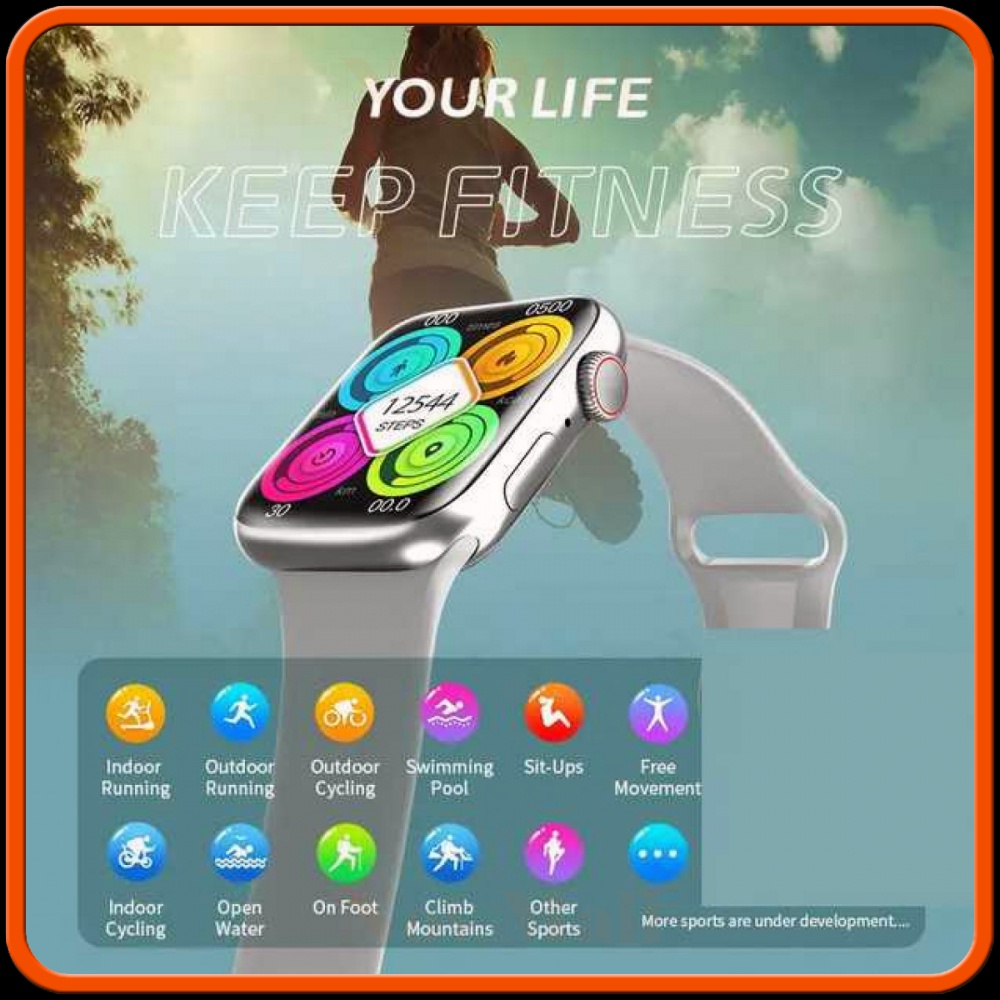 SKMEI Smartwatch Sport Fitness Tracker Heart Rate - HW7 Max