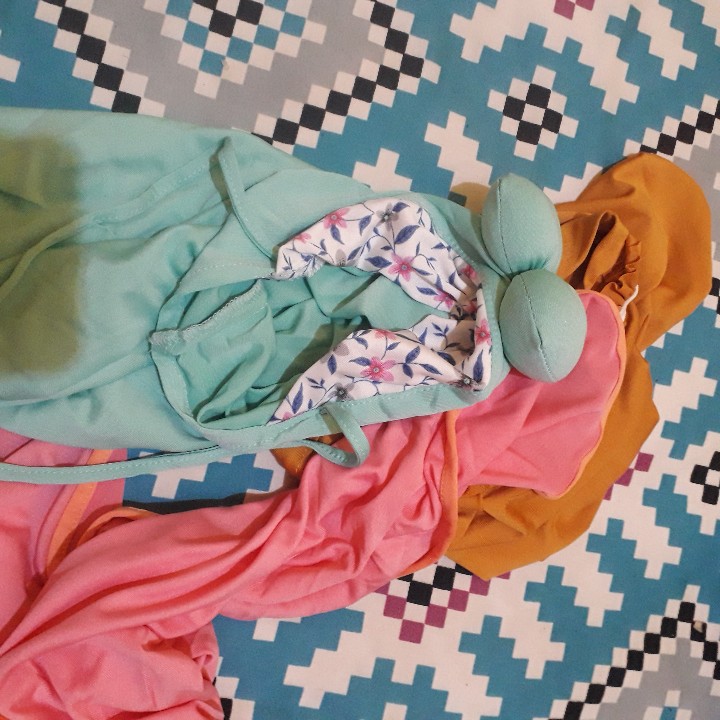 Jilbab Bayi Haifa Batik Pita