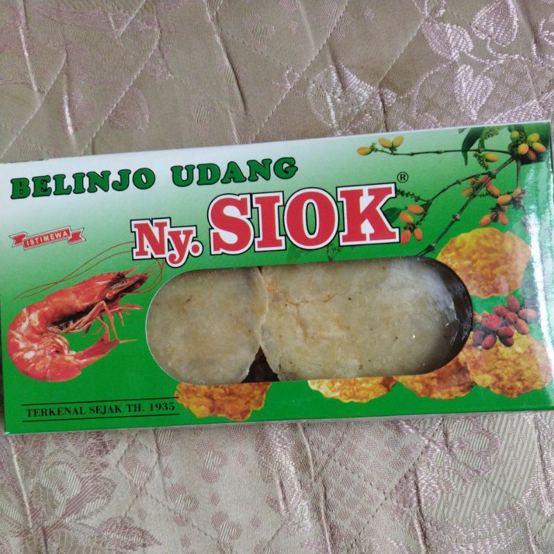

Belinjo Udang Manis Ny. Siok 150 gram (FREE BUBBLE WRAP dan KARDuS)