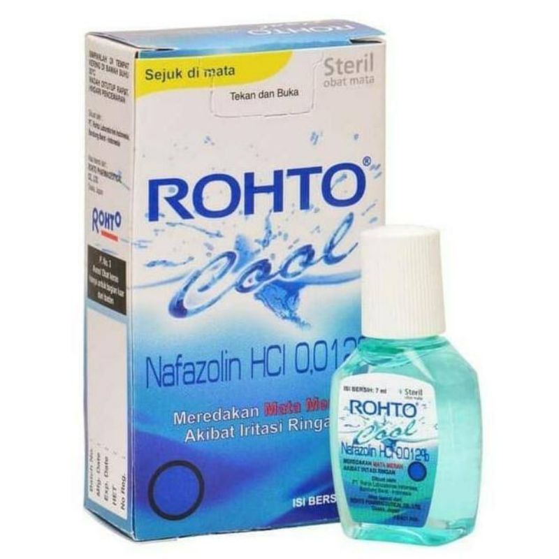 ROHTO COOL STERIL 7ML TETES MATA ROHTO I OBAT MATA IRITASI