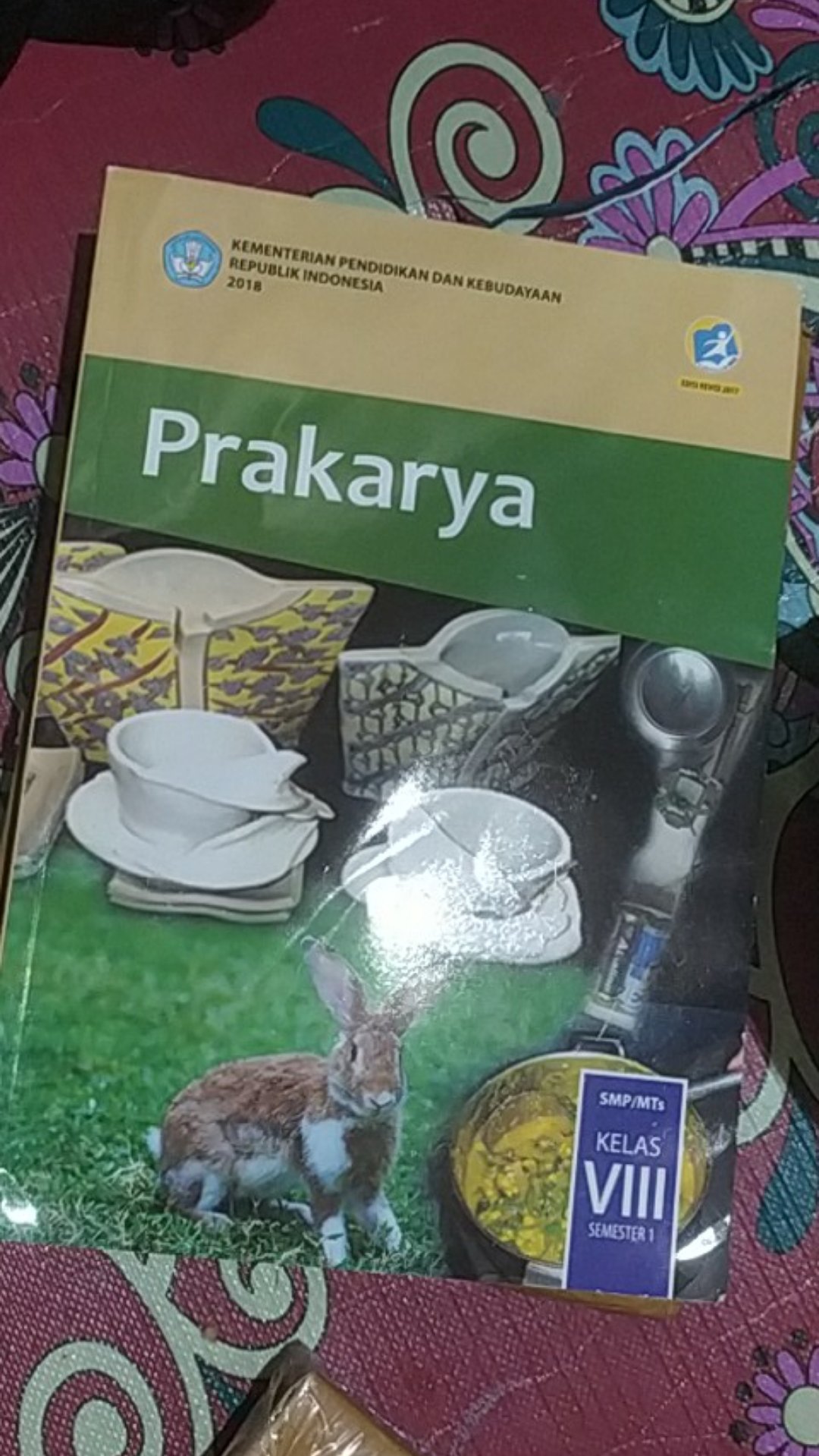 Buku K13 Prakarya Smp Kelas 8 Semester 1 Revisi 2017 Shopee Indonesia