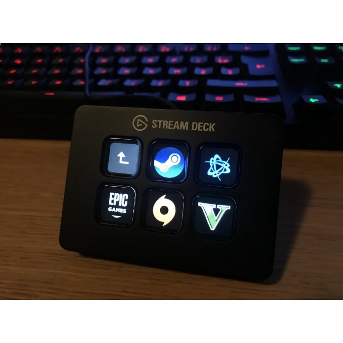 Elgato Stream Deck Mini Control Pad For Live Streaming