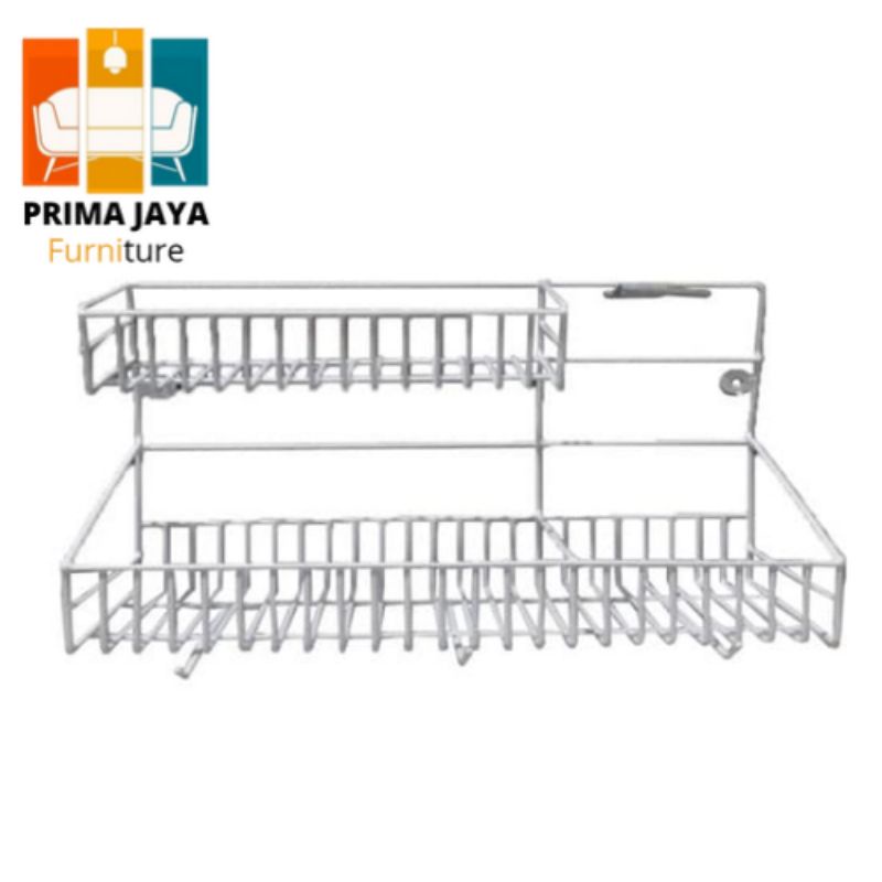 Rak Sabun Kawat Rak Bumbu Kawat Rak Kawat Serbaguna Rak Bumbu Dapur Rak Toples Kawat Rak Kawat Murah
