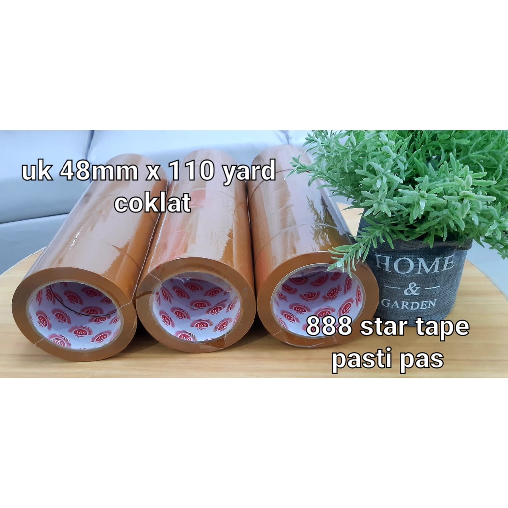 

LAKBAN BENING PREMIUM NAWATAPE 48 MM X 110 YARD 6 PCS BISA BAYAR DI TEMPAT