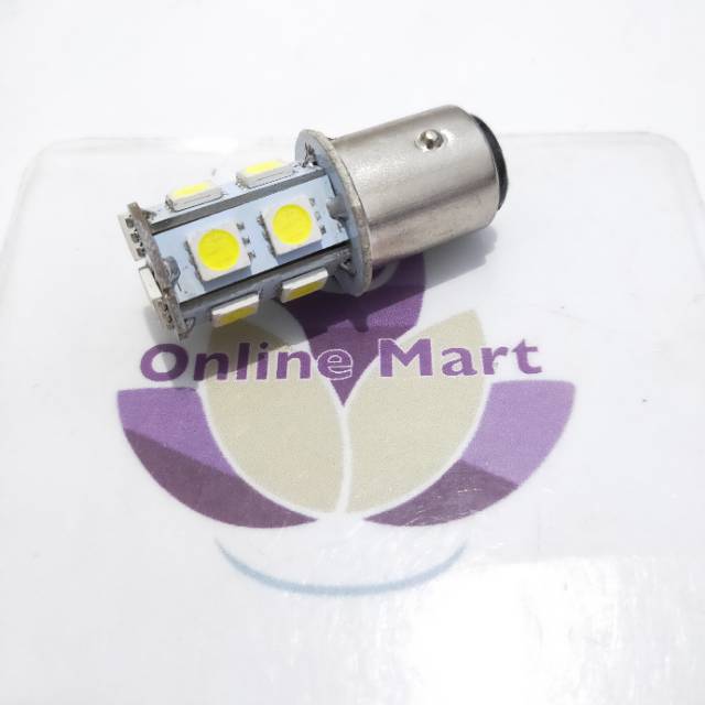 Lampu stop rem 13 LED Flash 13 LED Mata Motor Mobil bohlam stop belakang