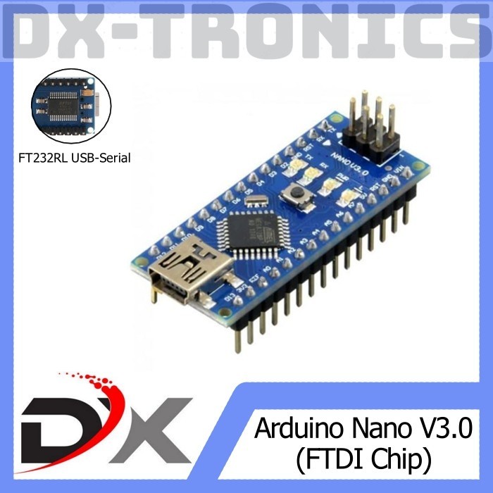 Nano V3.0 Atmega328 FTDI Serial FT232 ATmega328 ATmega328p