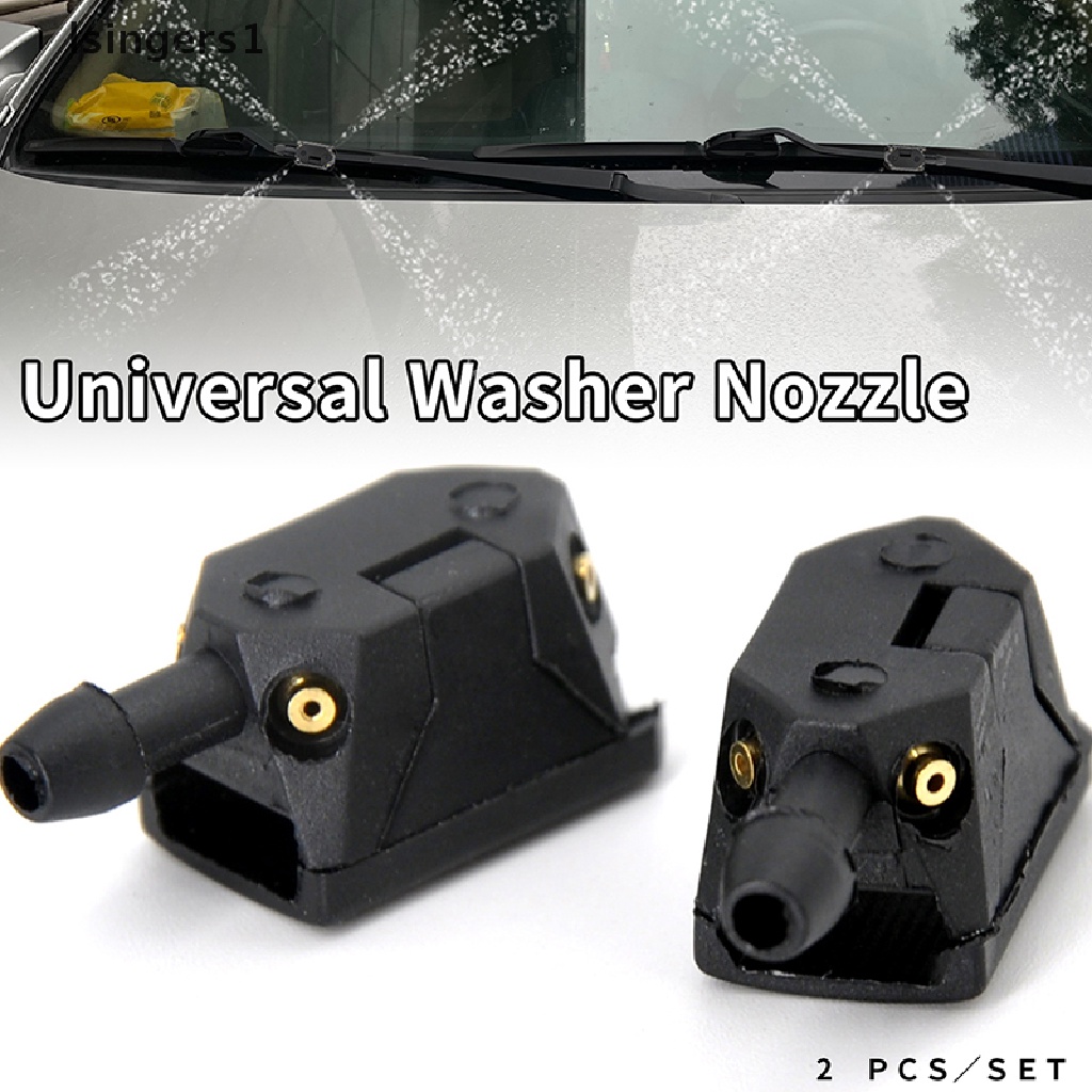 (lsingers1) Nozzle Spray Jet Wiper Kaca Depan Mobil
